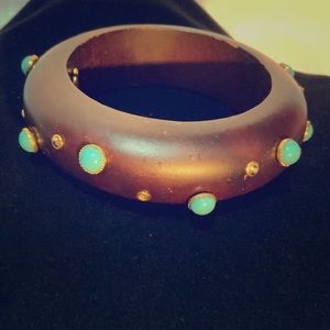 A beautiful Barrera wooden bracelet